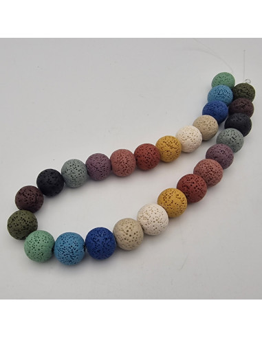 Lavakette 16mm multicolor