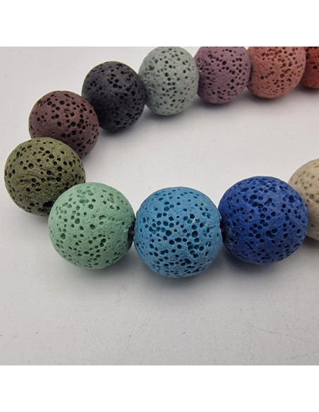 Lavakette 16mm multicolor