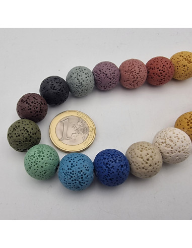 Lavakette 16mm multicolor