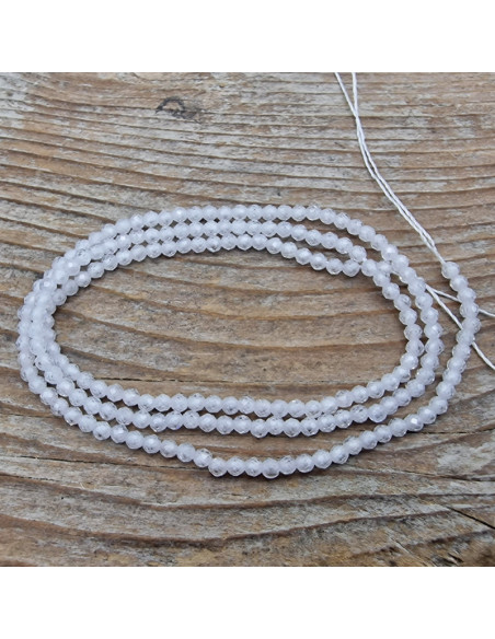 Zirkoniakette-stark funkelnd-facettiert 2mm