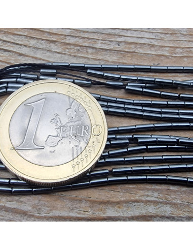 Blutsteinkette (Hämatit) 1x4mm