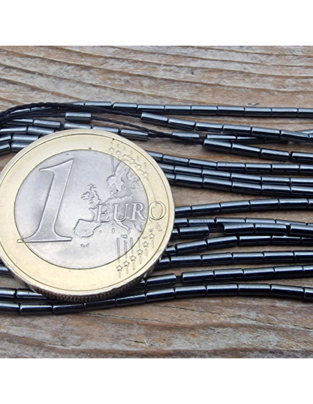 Blutsteinkette (Hämatit) 1x4mm