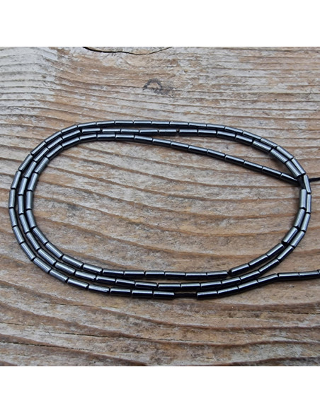 Blutsteinkette (Hämatit) 1x4mm
