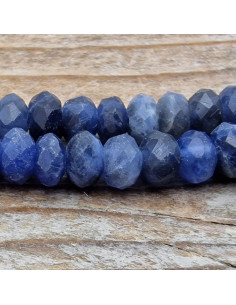 Sodalithkette facettiert 4x2mm