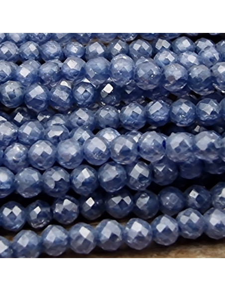 Zirkoniakette-stark funkelnd-facettiert 2mm