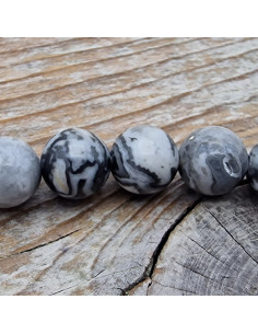 Picasso Jaspis Kette 6mm