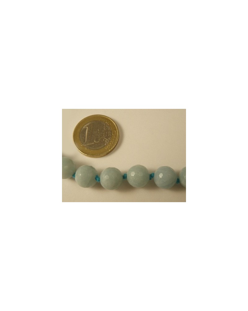 Amazonitkette 10/45, facettiert