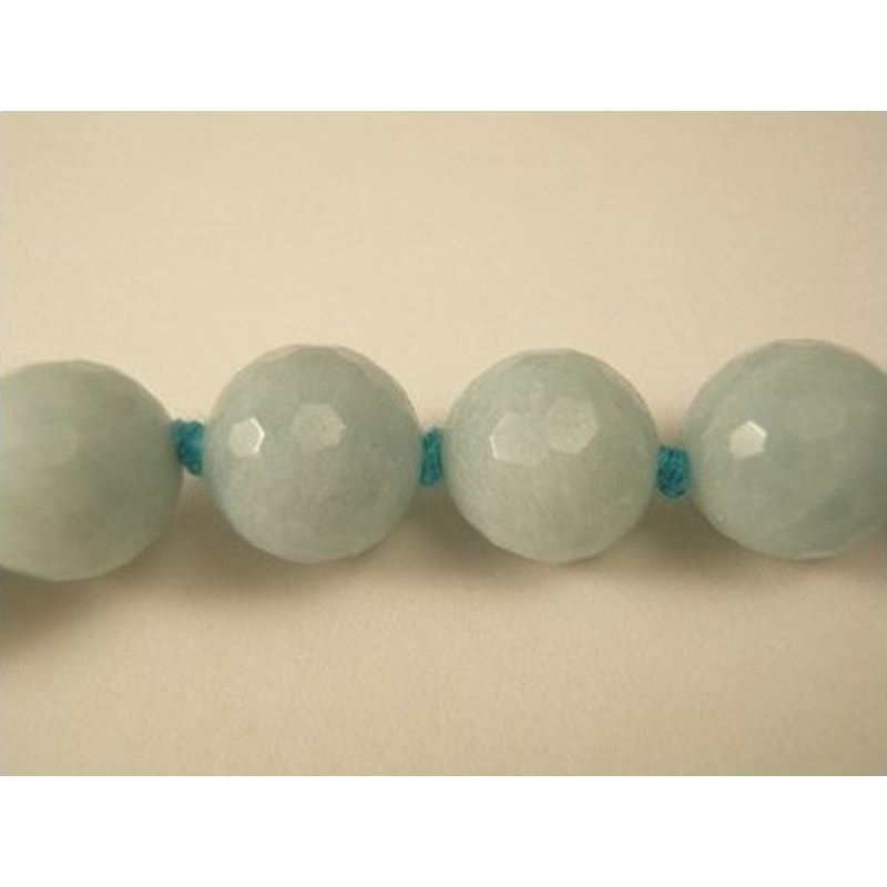 Amazonitkette 10/45, facettiert