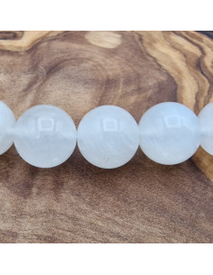 Mondsteintkette weiß 10mm