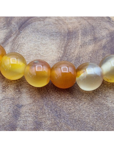 Achat-Carneolkette 6mm