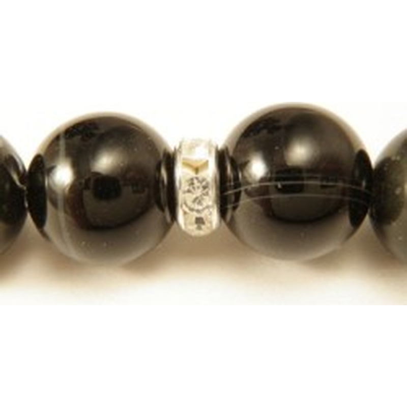 Zwischenteil Strass 6x2.5mm, Messing versilbert