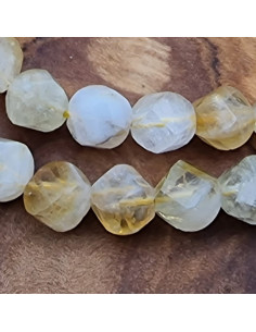 Zitrinkette (Citrin) facettiert 6mm