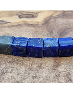 Lapislazulikette 4x4mm