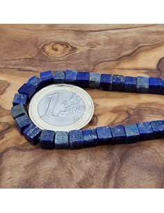 Lapislazulikette 4x4mm 2