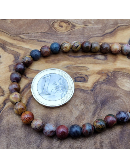 Picasso Jaspis Kette 6mm