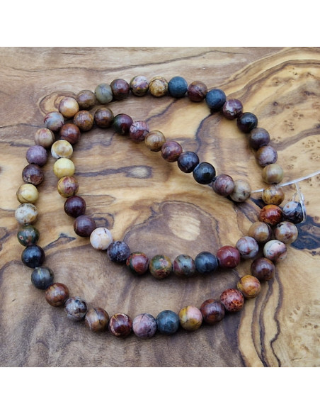 Picasso Jaspis Kette 6mm