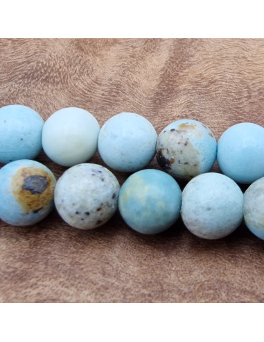 Blauer Opal Kette 5mm