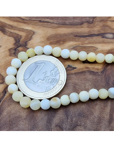 Calcitkette matt 4mm 2