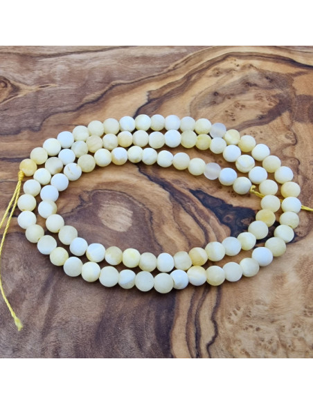 Calcitkette matt 4mm