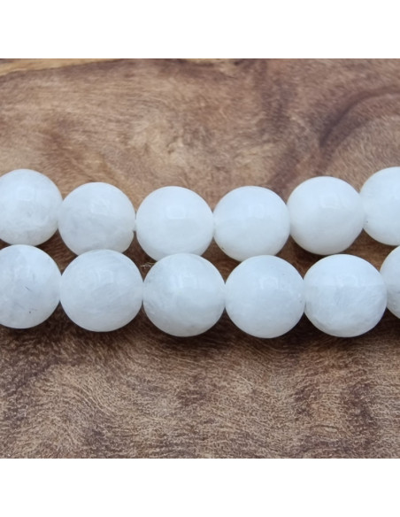 Mondsteintkette weiß 4mm