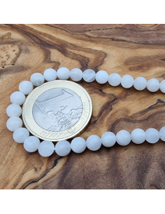 Mondsteintkette weiß 4mm 2