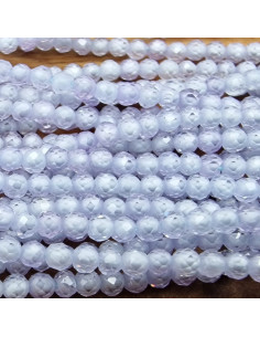 Zirkoniakette-stark funkelnd-facettiert 2mm