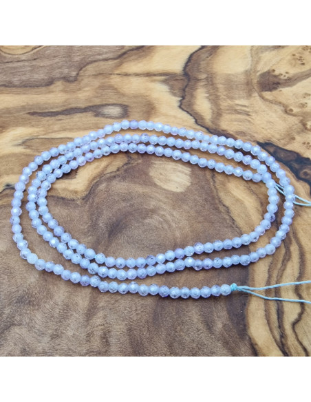 Zirkoniakette-stark funkelnd-facettiert 2mm