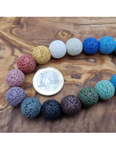 Lavakette 14mm multicolor 2