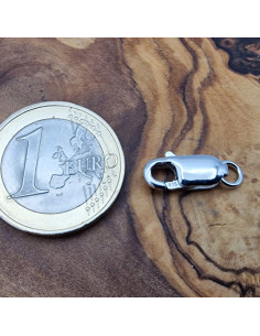 Schliesse 14mm, 925 Silber rhodiniert 2