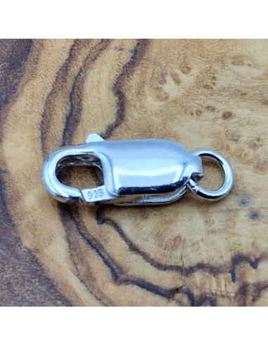 Schliesse 14mm, 925 Silber rhodiniert