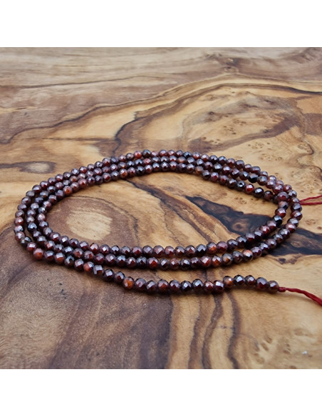 Zirkoniakette-stark funkelnd-facettiert 2mm