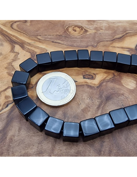 Onyxkette Quader 8mm