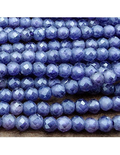 Zirkoniakette-stark funkelnd-facettiert 2mm