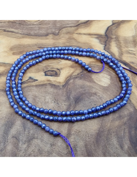 Zirkoniakette-stark funkelnd-facettiert 2mm