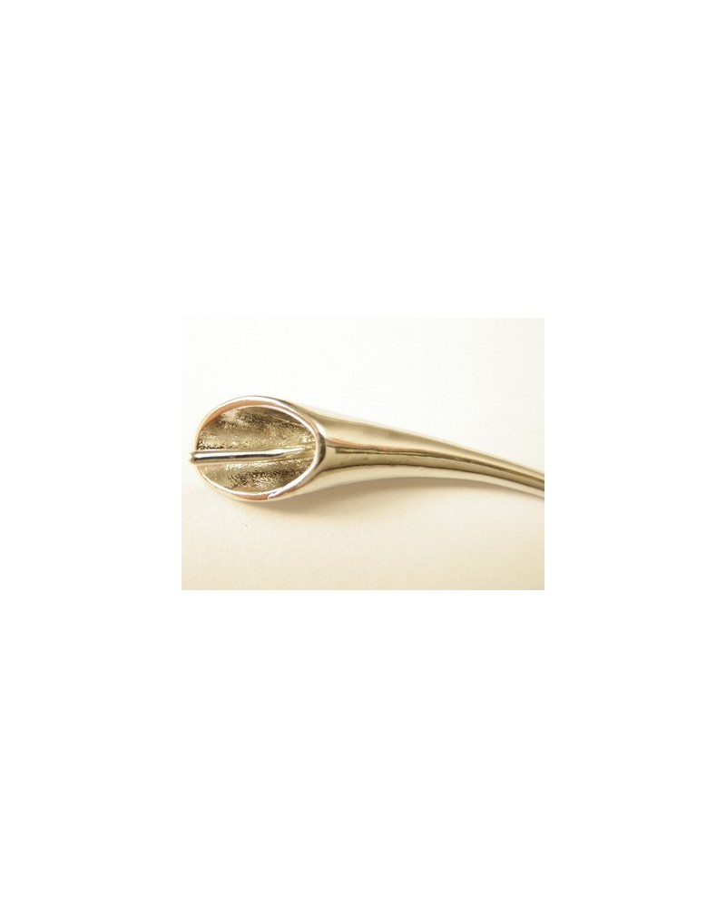 Ohrhaken 26mm (2 Stk), Metall silberfarben