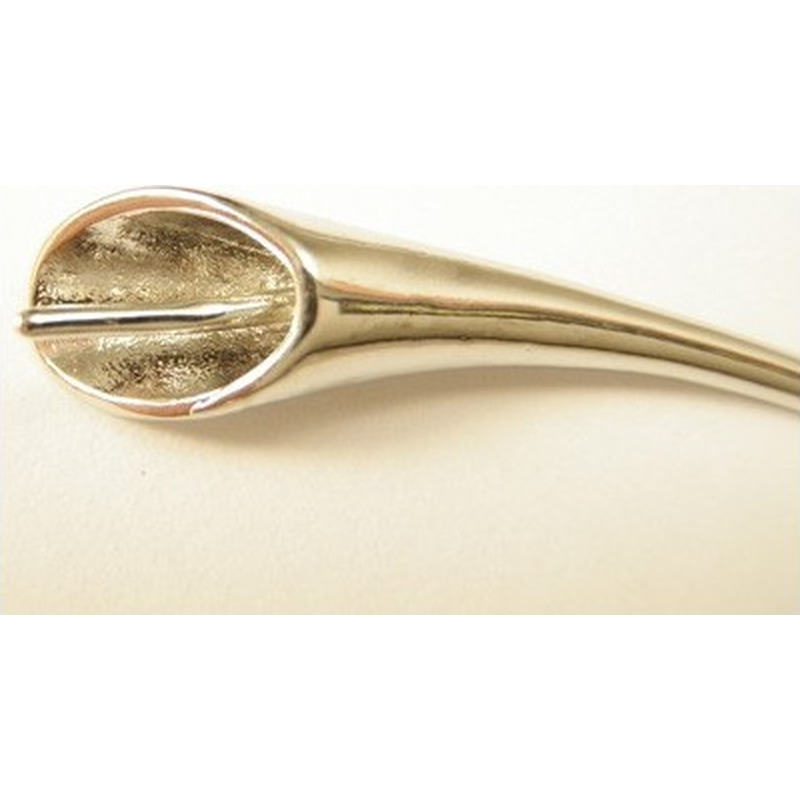 Ohrhaken 26mm (2 Stk), Metall silberfarben
