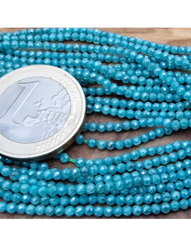 Zirkoniakette-stark funkelnd-facettiert 2mm