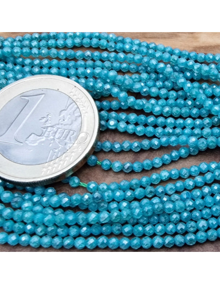 Zirkoniakette-stark funkelnd-facettiert 2mm