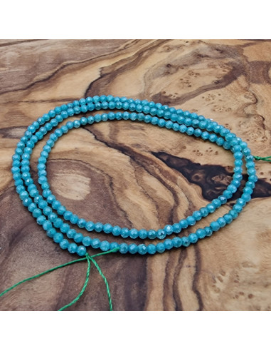 Zirkoniakette-stark funkelnd-facettiert 2mm