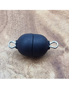 Magnetschliesse 6x8mm Kunststoff schwarz