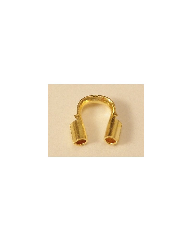 Drahtschutz 0.7mm, goldfarben, 100 Stk