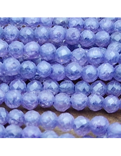 Zirkoniakette-stark funkelnd-facettiert 2mm