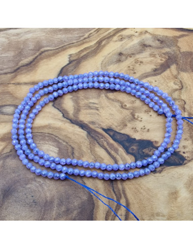 Zirkoniakette-stark funkelnd-facettiert 2mm