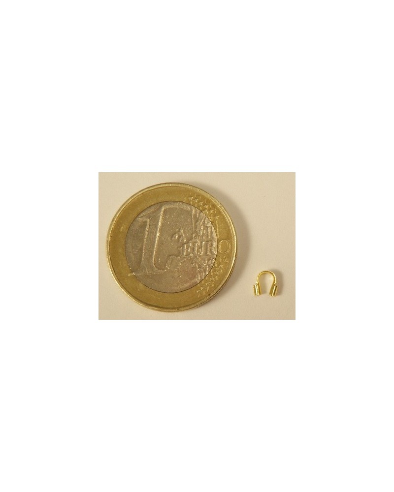 Drahtschutz 0.7mm, goldfarben, 100 Stk