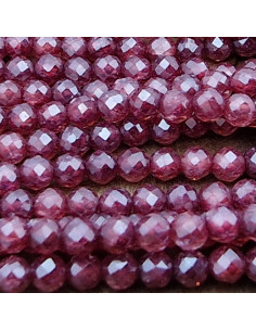 Zirkoniakette-stark funkelnd-facettiert 2mm