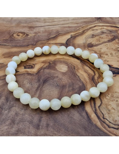Calcit 6mm Armband 2