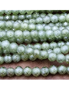 Zirkoniakette-stark funkelnd-facettiert 2mm