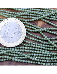 Zirkoniakette-stark funkelnd-facettiert 2mm 2