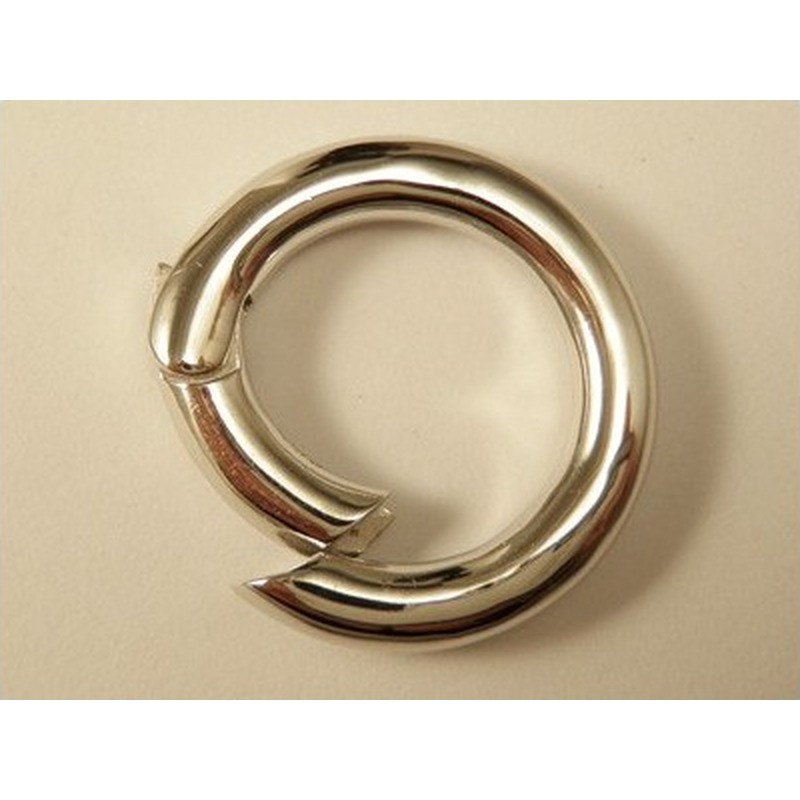 Schliesse 25mm, 925 Silber rhodiniert