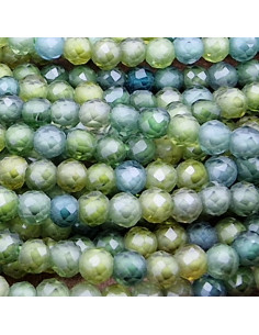 Zirkoniakette-stark funkelnd-facettiert 2mm